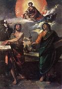 DOSSI, Dosso The Virgin Appearing to Sts John the Baptist and John the Evangelist dfg china oil painting reproduction